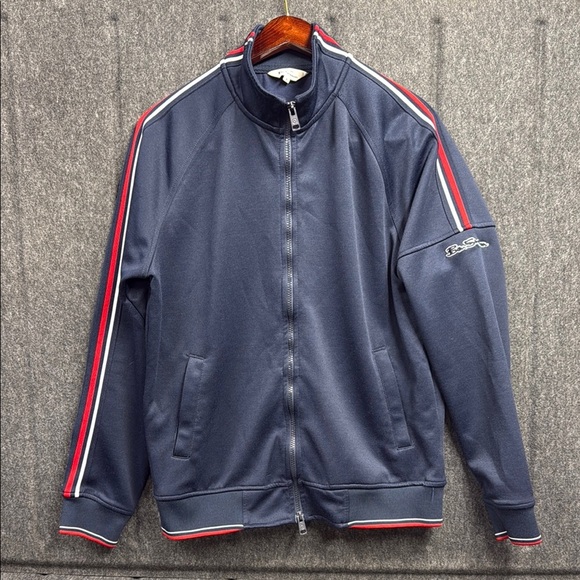 Ben Sherman Other - Ben Sherman Navy Jacket with Red and White Accents
